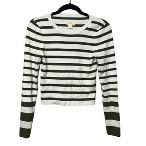 Maeve Anthropologie Striped Longsleeve Sweater Size S